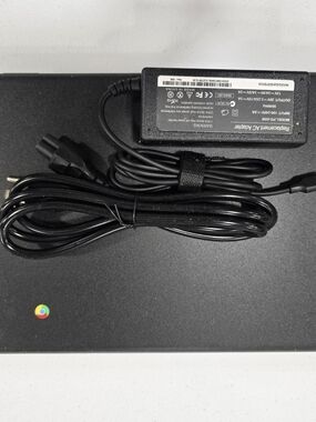 Lenovo Black Laptop With Charger and Power Cord Giveaway